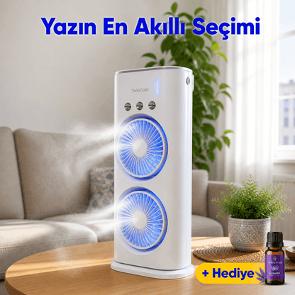3 Kademeli Buharlı Çift Fanlı Hava Soğutucu